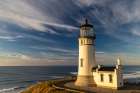 North Head Lighthouse at Cape Disappointment State Park in Washington State, USA Art Print